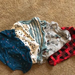 Set of 5 Rosie pope onesies